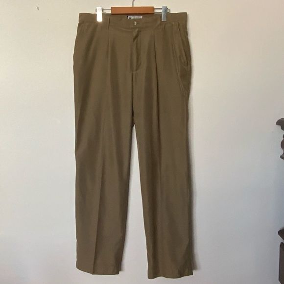 Columbia Pleat Front Light Weight Pants 36x34 - Picture 1 of 8